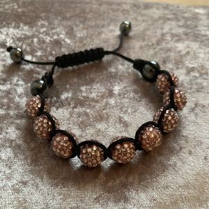 Pink & Black Bracelet